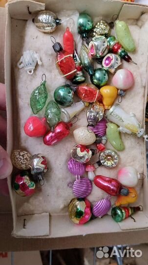 Елочные игрушки СССР