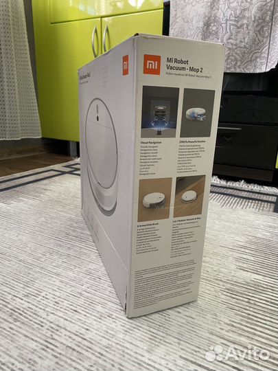 Робот пылесос xiaomi mi robot vacuum mop 2