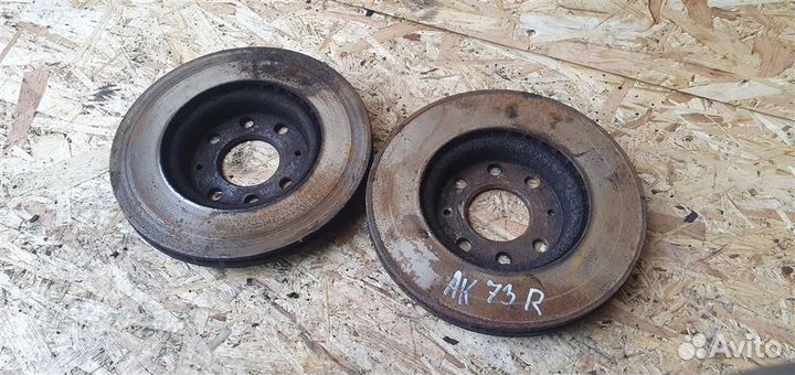 Диск тормозной передний вентилируемый Opel Corsa