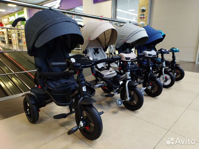 Трехколесный велосипед Tech Team Luxury 2023