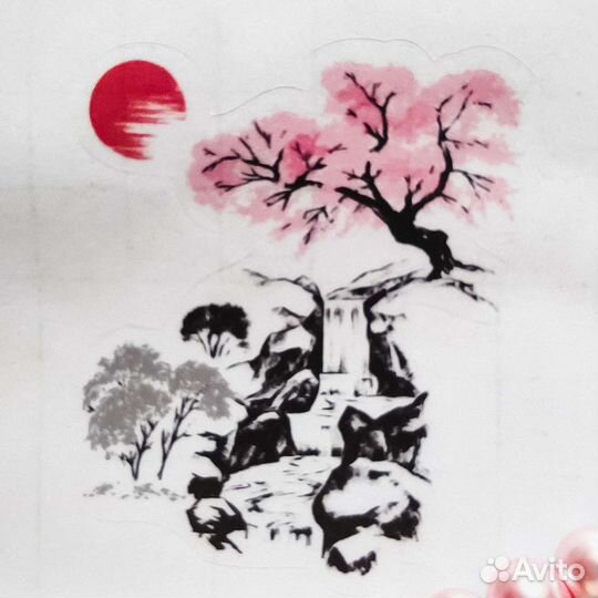 Интерьерные наклейки Япония