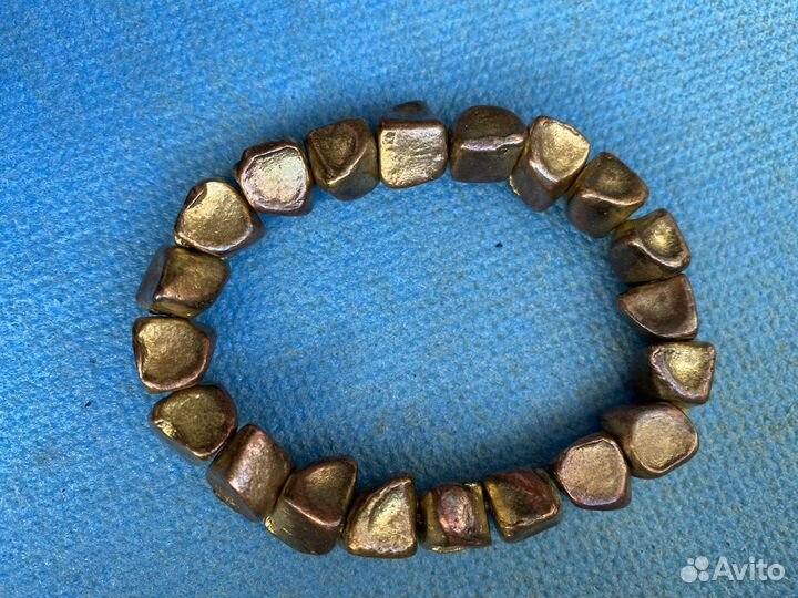Женский браслет метеоритное железо