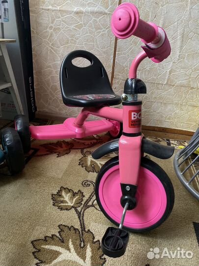 Детский трехколесный велосипед