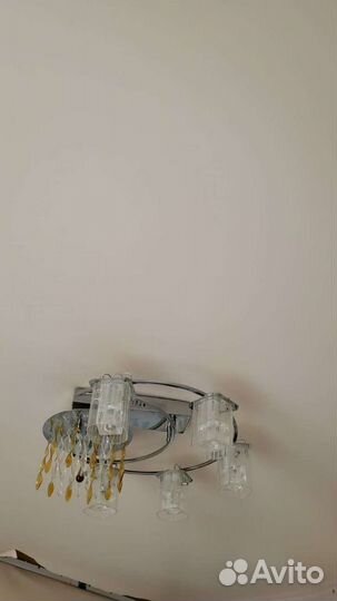 Люстра потолочная бу