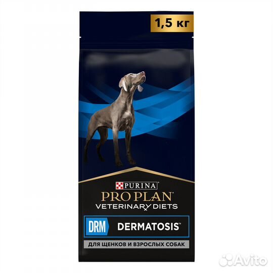 Корм для собак Pro Plan Dermatosis, 1.5 кг