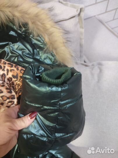 Пуховик anernuo для девочки 158 на -30