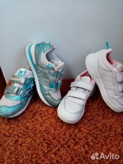 Кроссовки д/девочки цена за 2 пары