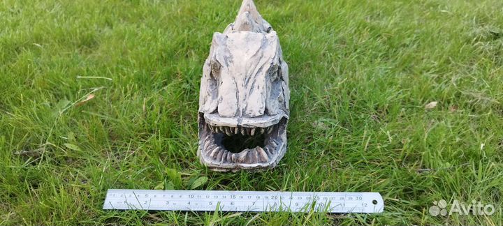 Декорации для аквариума скелет рыбы