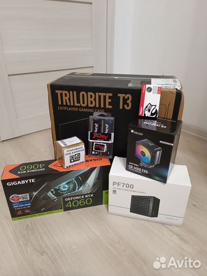 Игровой Пк i 5 12400f rtx 4060 32гб озу 1тб ssd