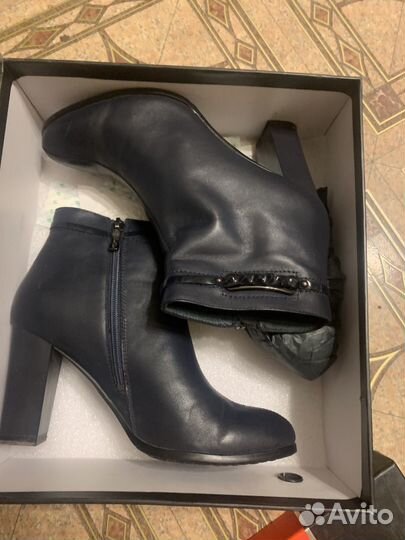 Ботильоны натуральная кожа