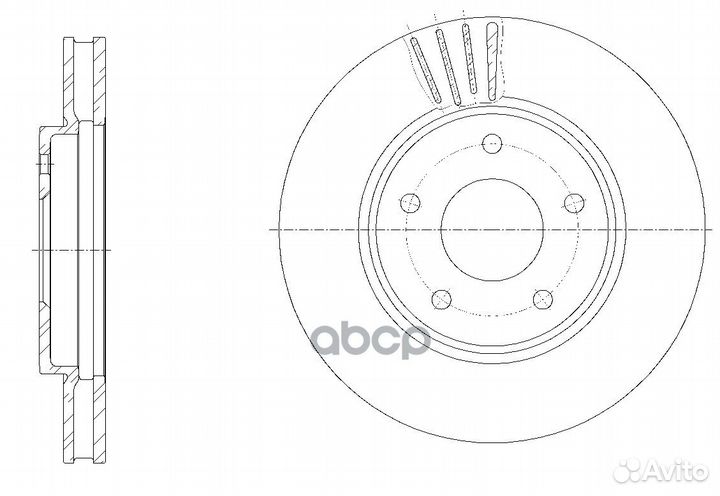 GR20785 Диск тормозной G-brake GR20785 G-brake