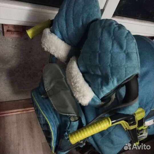 Детские санки коляска