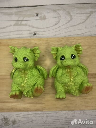 Мыло ручной работы дракон