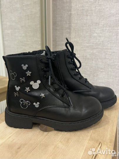 Кожаные ботинки shuzzi