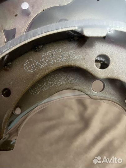 Колодки барабанные (honda accord/CR-V/HR-V)