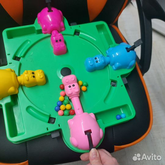 Настольная игра голодные бегемотики