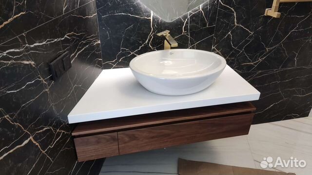 Столешница в ванную комнату