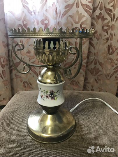 Электрический светильник керосиновая лампа