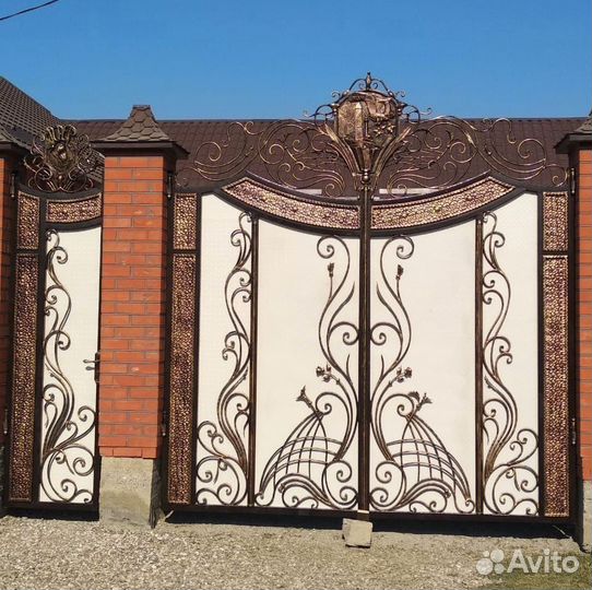 Кованые ворота