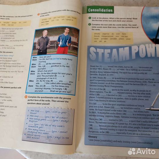 Учебник и рабочая тетрадь англ.язык 7 класс