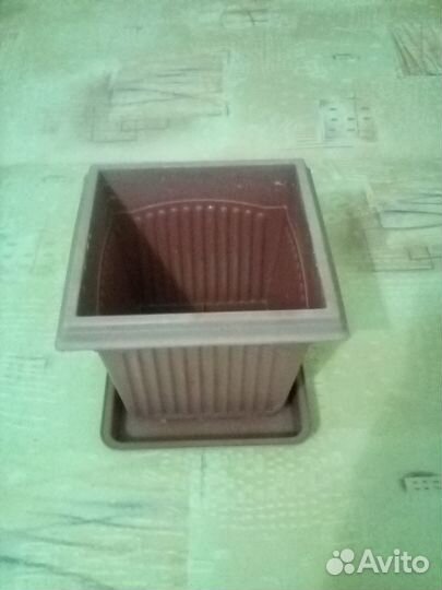 Кашпо Горшок для цветов 16,5 14