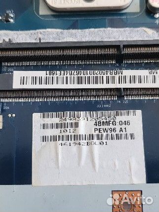 Материнская плата PEW96 LA-6552P (Новая)