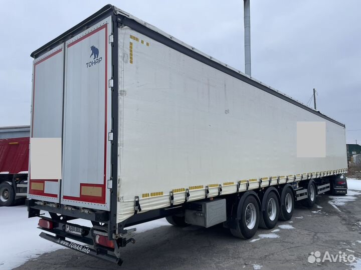 Полуприцеп шторно-бортовой Тонар T4-16V (97882), 2023