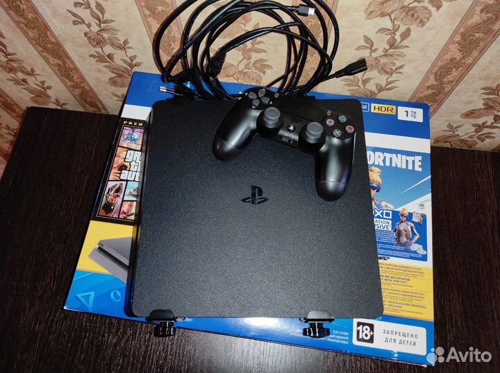 Приставка Sony playstation 4 PS4 1tb
