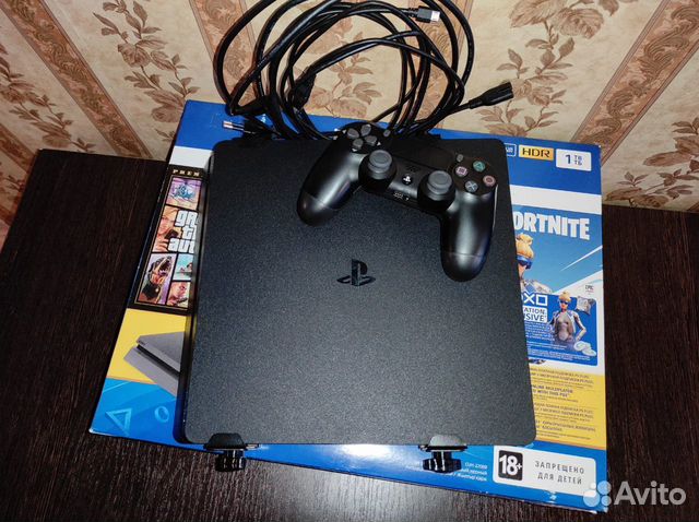 Приставка Sony playstation 4 PS4 1tb