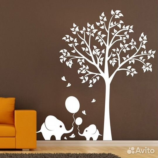 Наклейки для интерьера