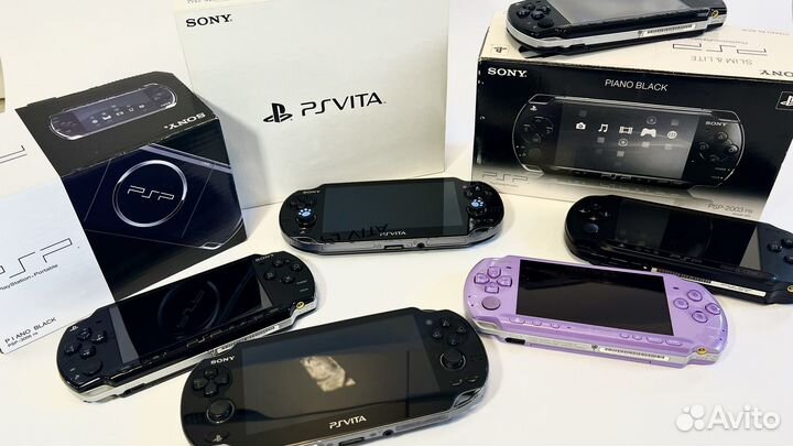 Sony PSP + игры, ps Vita + игры
