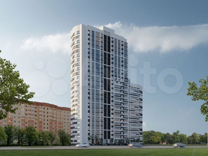 1-к. квартира, 43,6 м², 9/24 эт.