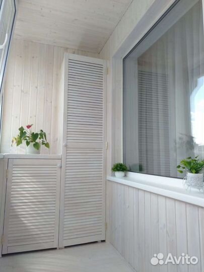 Отделка балкона, настил полов