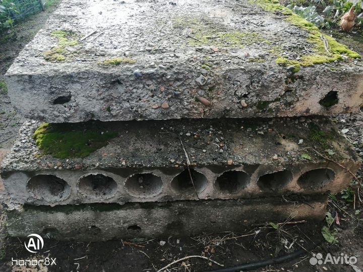 Бетонная плита для покрытия