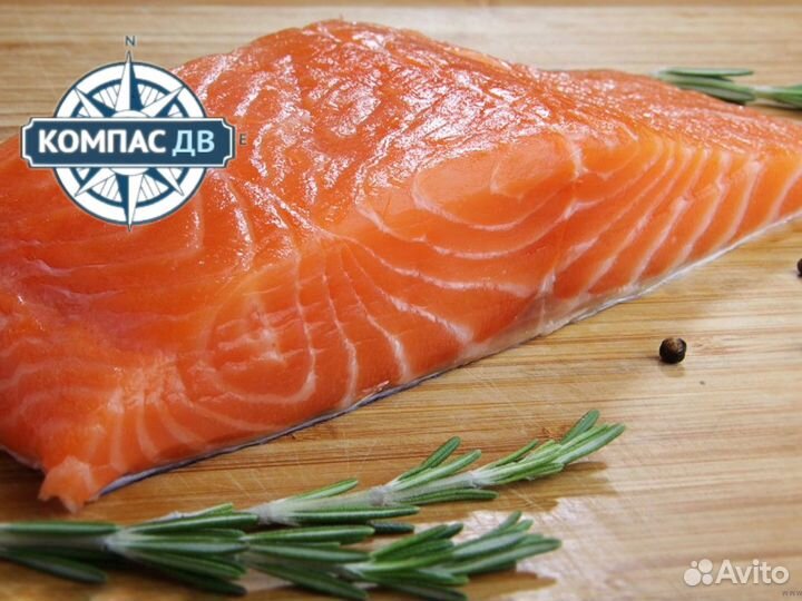 Филе лосося свежемороженая
