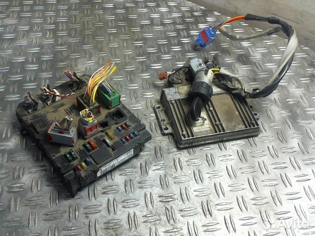 Блок управления двигателем, Citroen, Berlingo 1 re