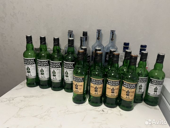 Бутылки из под алкоголя