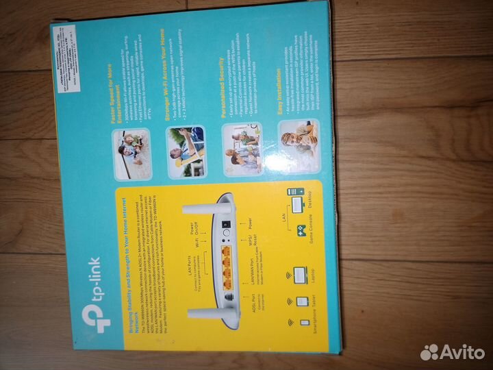 Роутер adsl2+ TP-link TD-W8960N