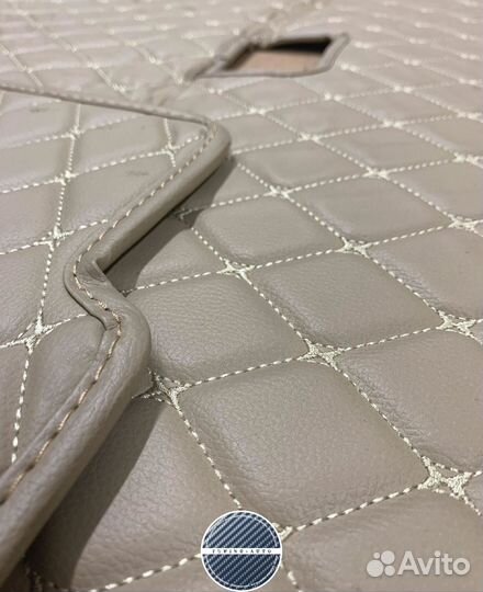 Ковры багажника Lexus LX570 7 мест (бежевые)