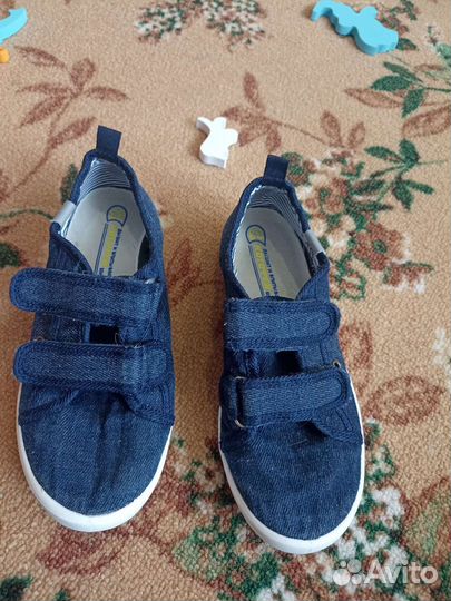 Джинсовые кеды 33