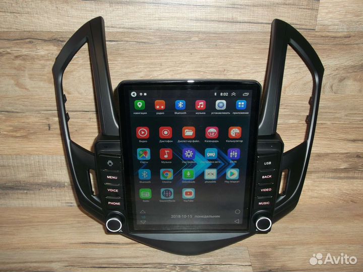 Магнитола Chevrolet Cruze Android Tesla