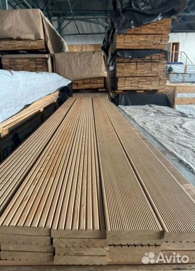 Террасная доска Вельвет из лиственницы TEV/4652