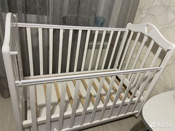 Кровать детская Антел Каролина 4/6 с маятником