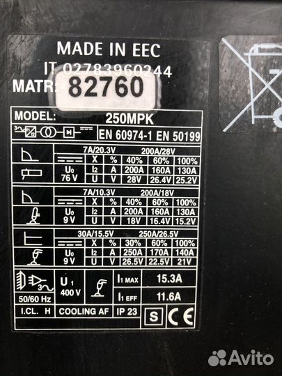 Сварочный полуавтомат Z-Master Monster 250 MW