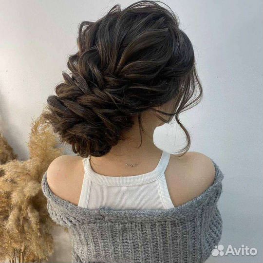 Вечерние и свадебные прически (а также макияж)