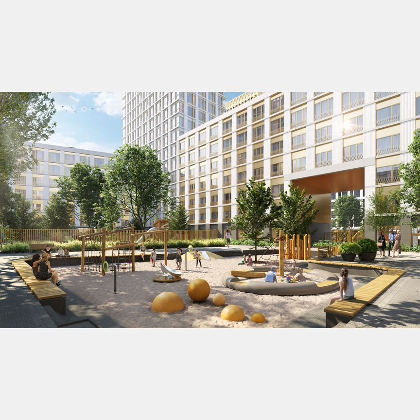 2-к. квартира, 73,3 м², 4/19 эт.