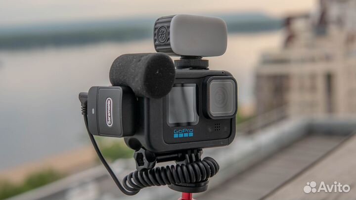 GoPro Hero 10 black + mediamod + куча допов