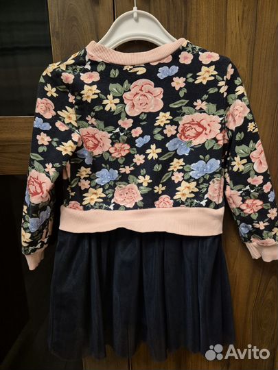 Платье теплое 104