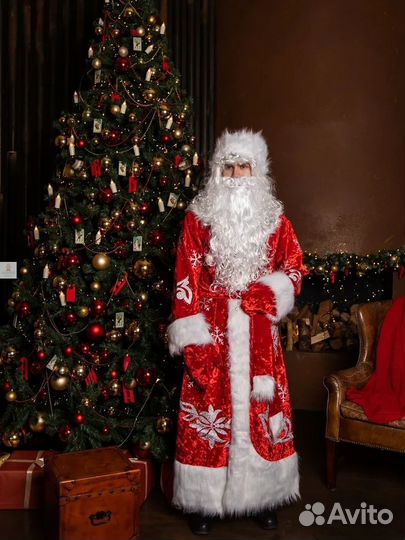 Костюм деда мороза и снегурочки оптом/розница