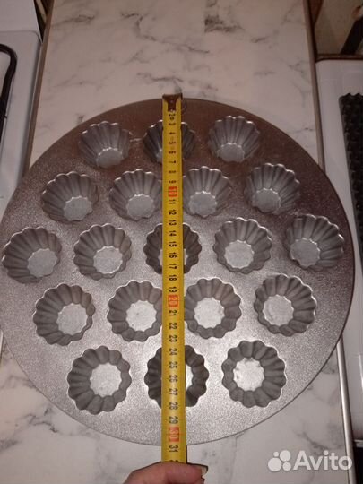 Форма для тарталеток и кексов СССР